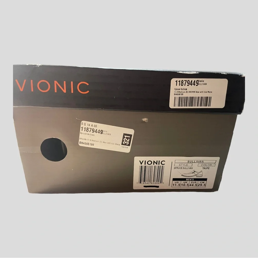 VIONIC SPRUCE SULLIVAN SLIP ONS MENS SHOES